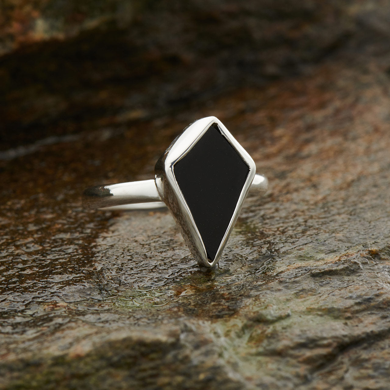 Black Onyx Shield 2.0 Ring