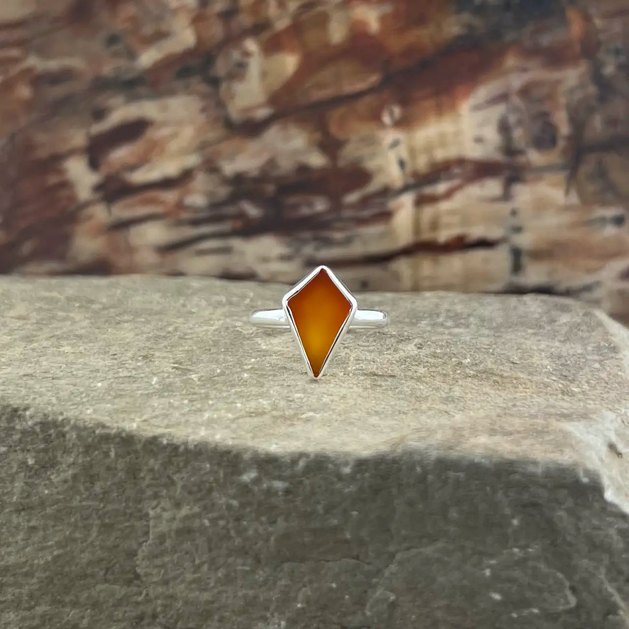 Carnelian Shield 2.0 Ring