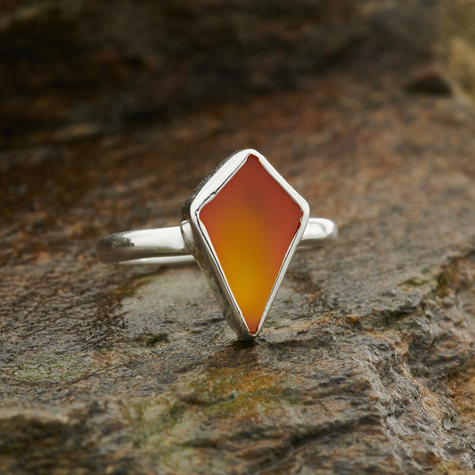 Carnelian Shield 2.0 Ring