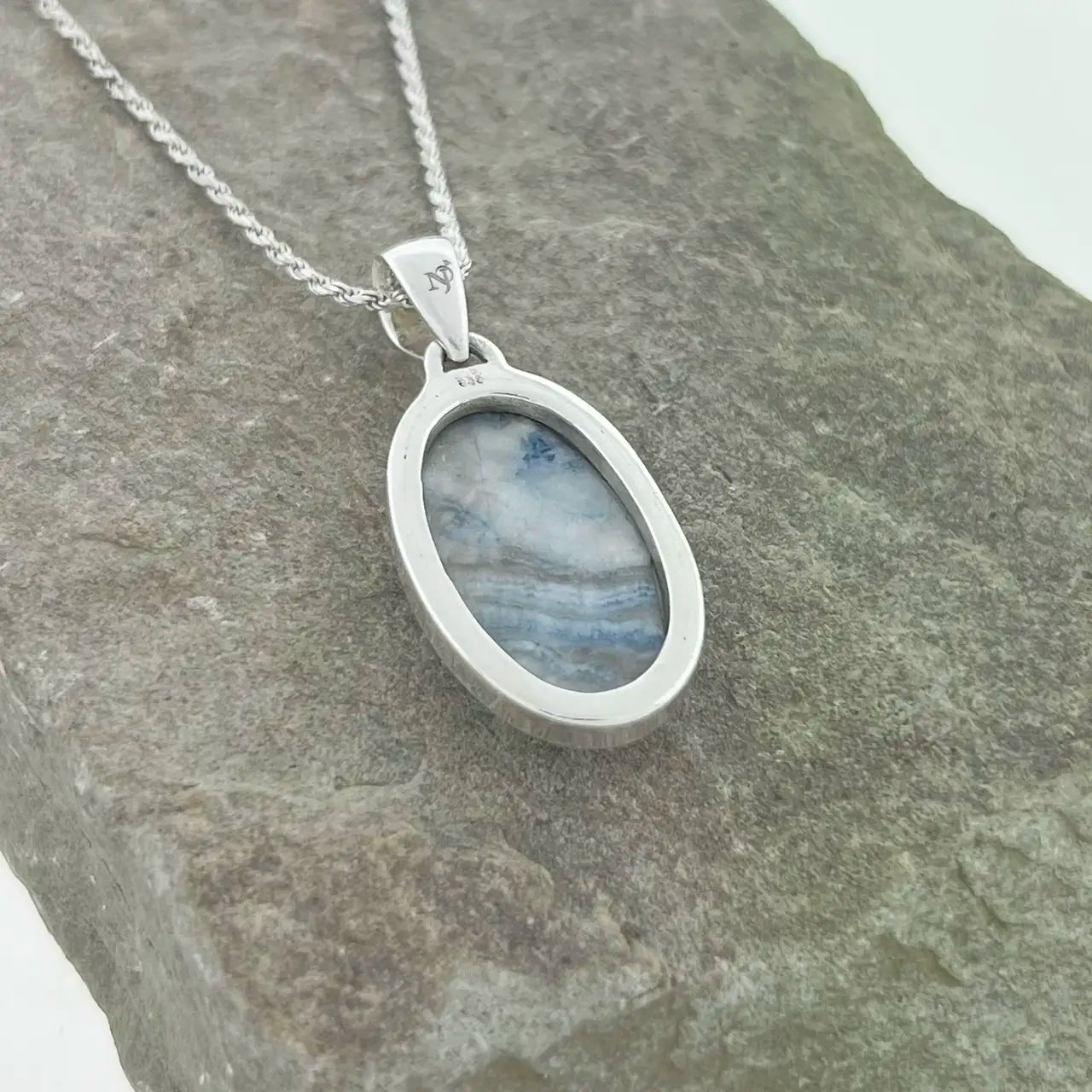 Blue Scheelite Pendant