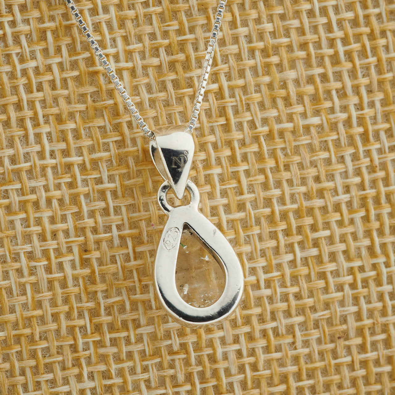 HYALITE OPAL STERLING SILVER PENDANT