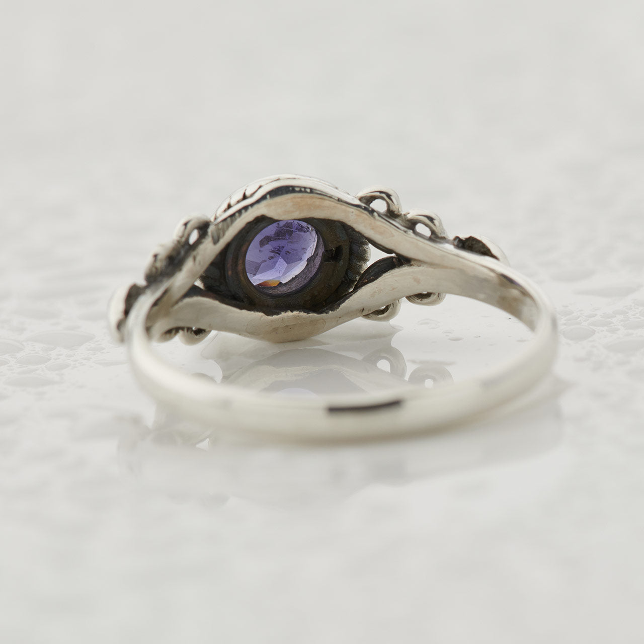 IOLITE STERLING SILVER EDEN RING