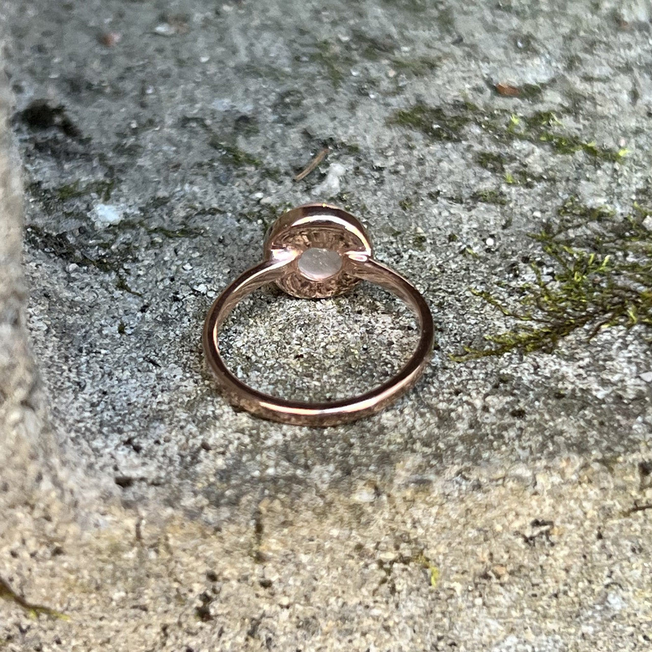 ROSE QUARTZ RING ROSE GOLD (50% Off Online Only)