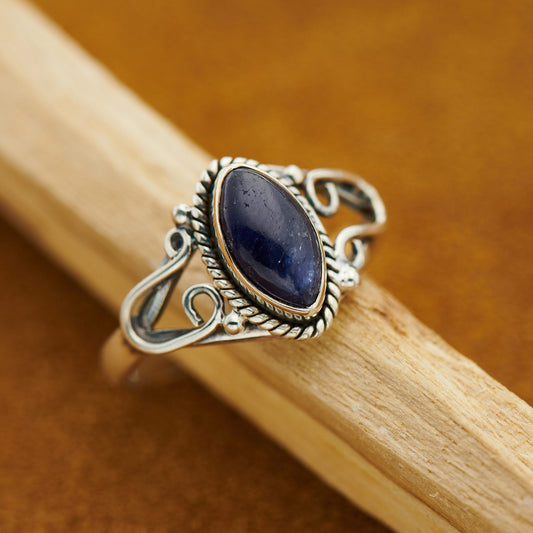 SAPPHIRE HORSESHOE RING (25% OFF Online Only)