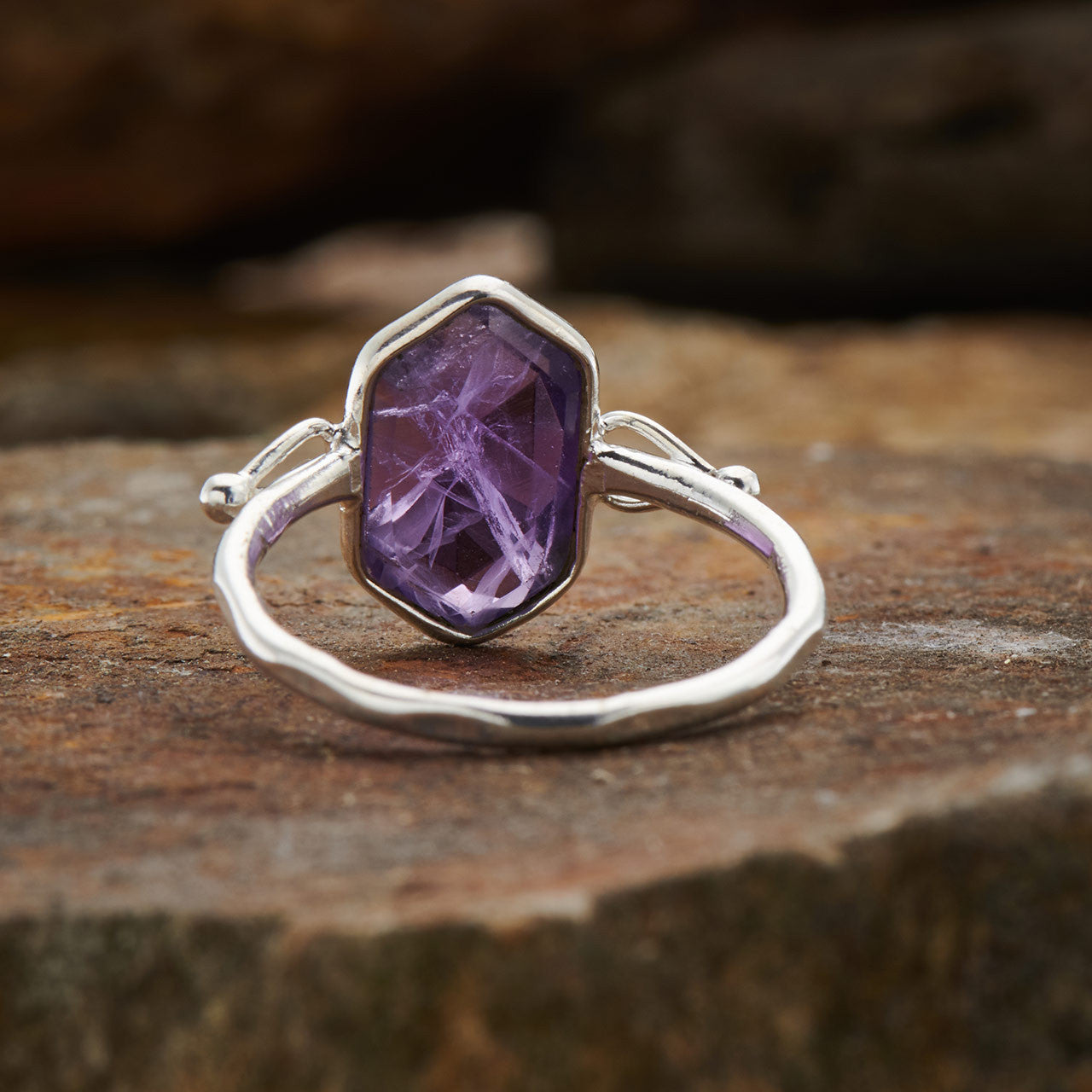 Amethyst Double Terminated Ring (30% OFF ONLINE ONLY)