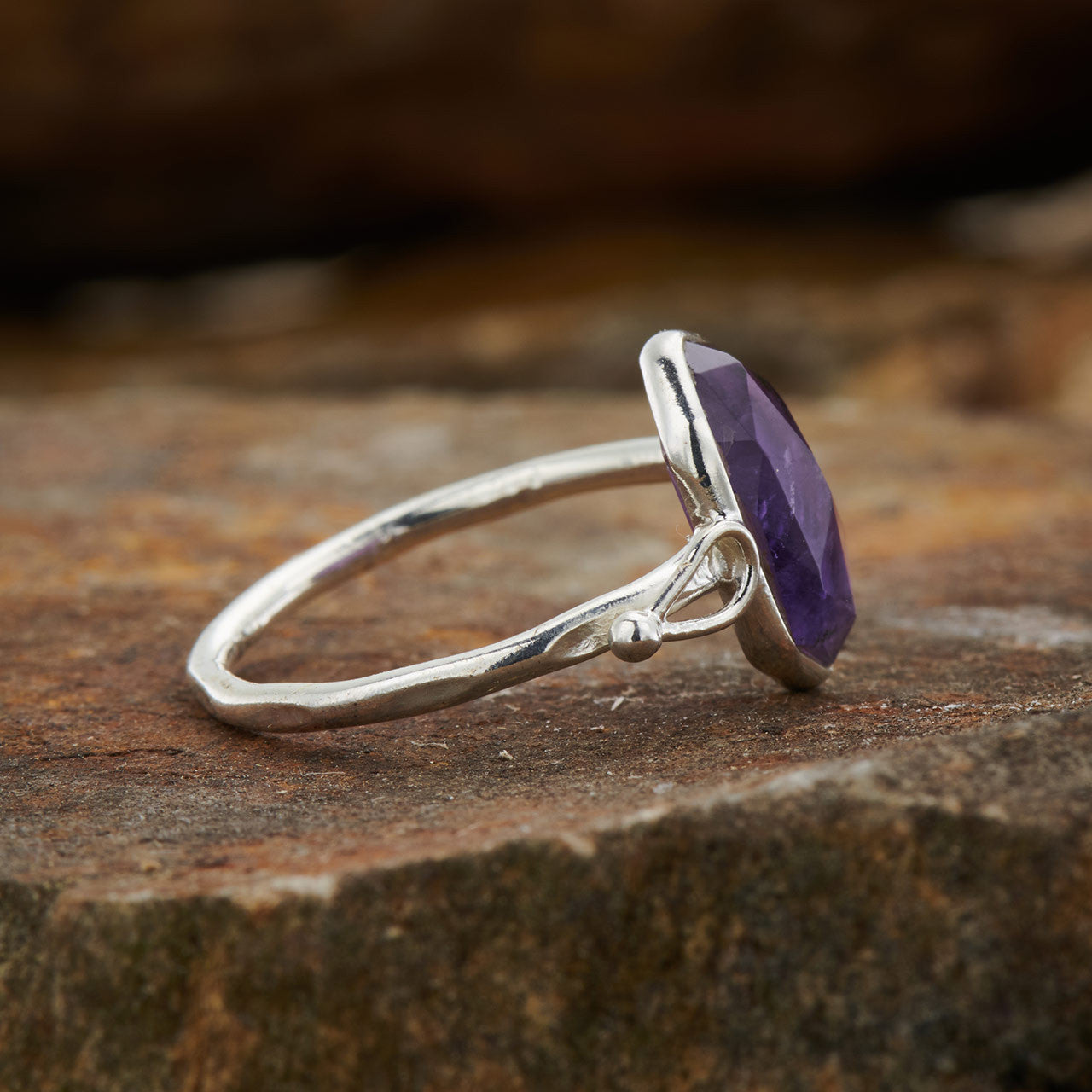 Amethyst Double Terminated Ring (30% OFF ONLINE ONLY)