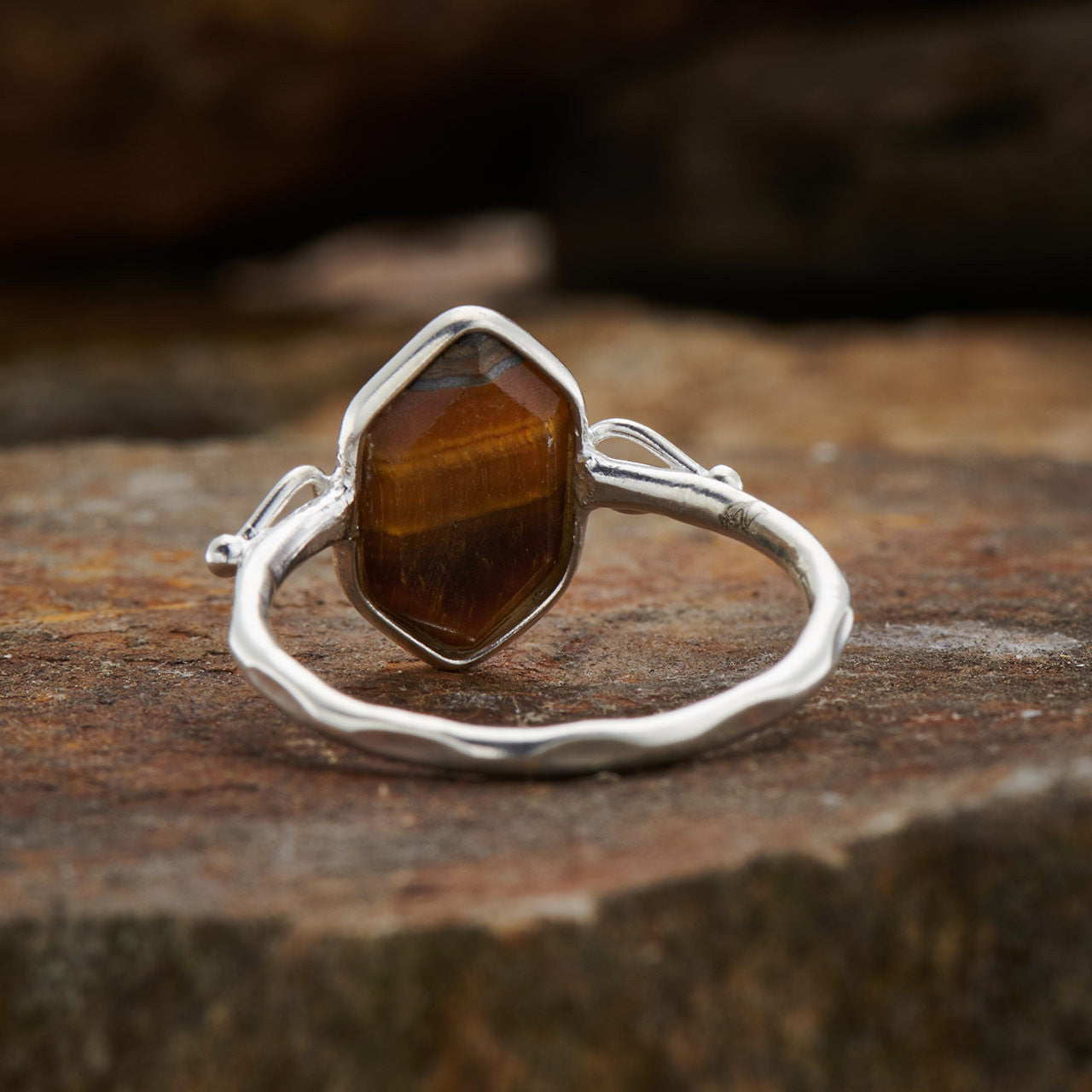 TIGER EYE Double Terminated ring (30% OFF ONLINE ONLY)