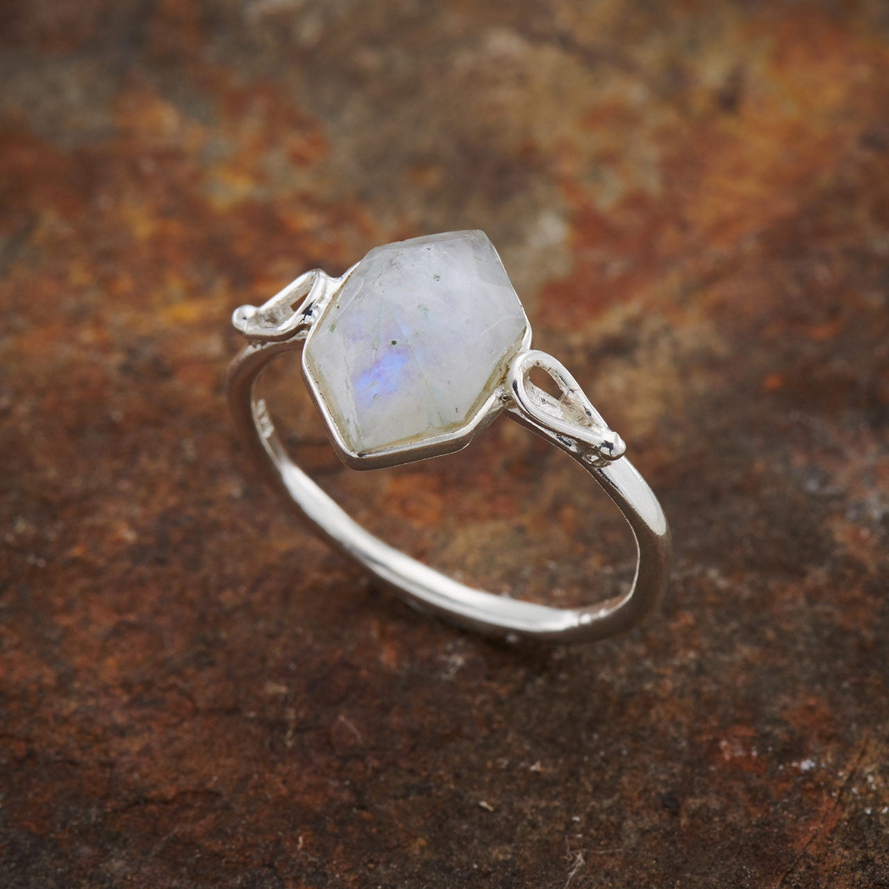 Moonstone Double Terminated ring (30% OFF ONLINE ONLY)