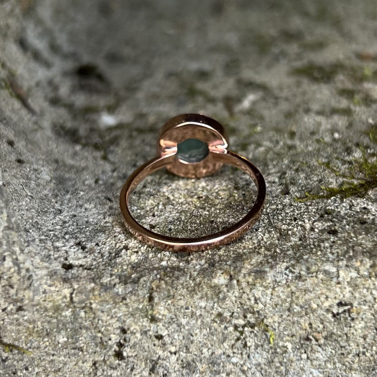 EMERALD RING ROSE GOLD (50% Off Online Only)