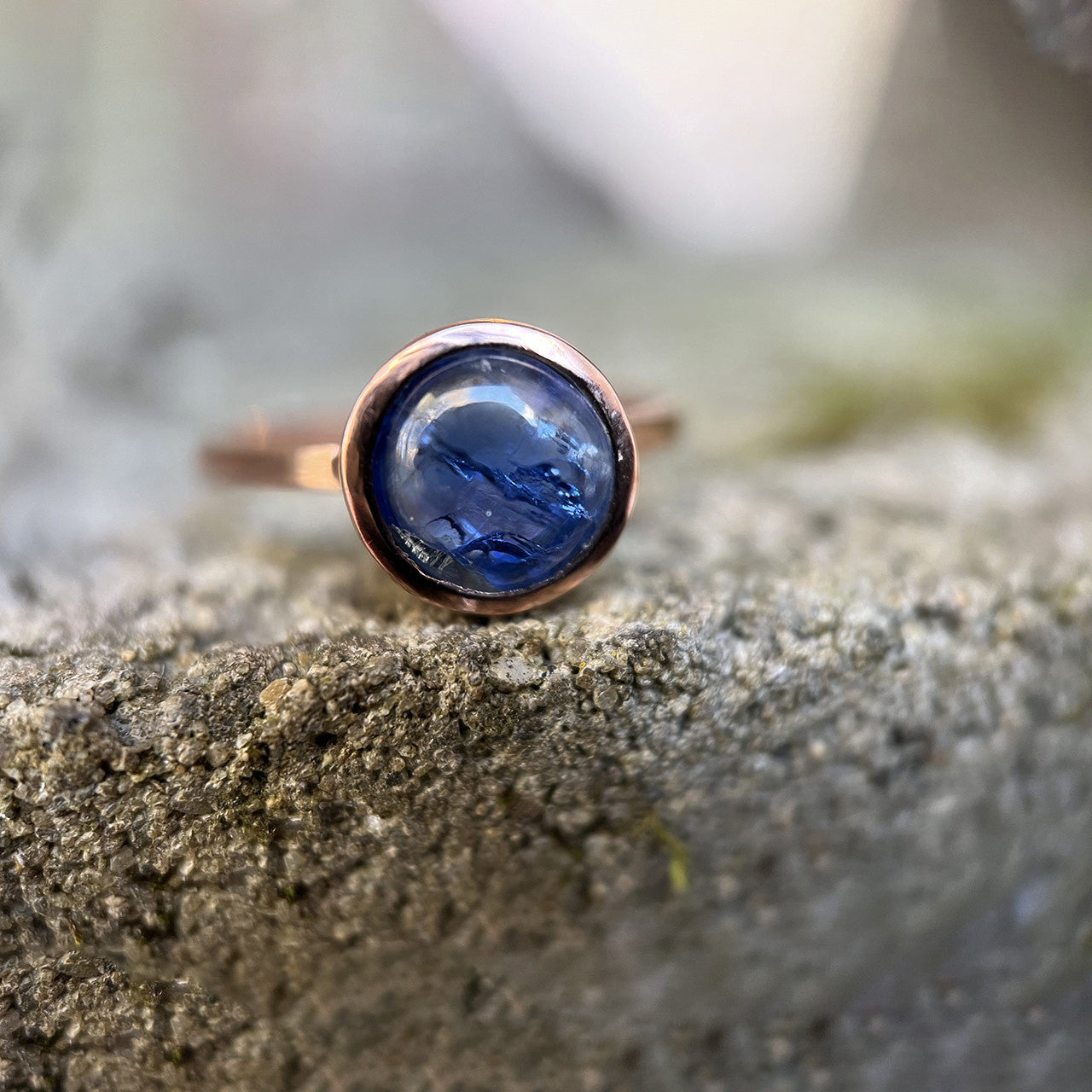 KYANITE RING ROSE GOLD (50% Off Online Only)