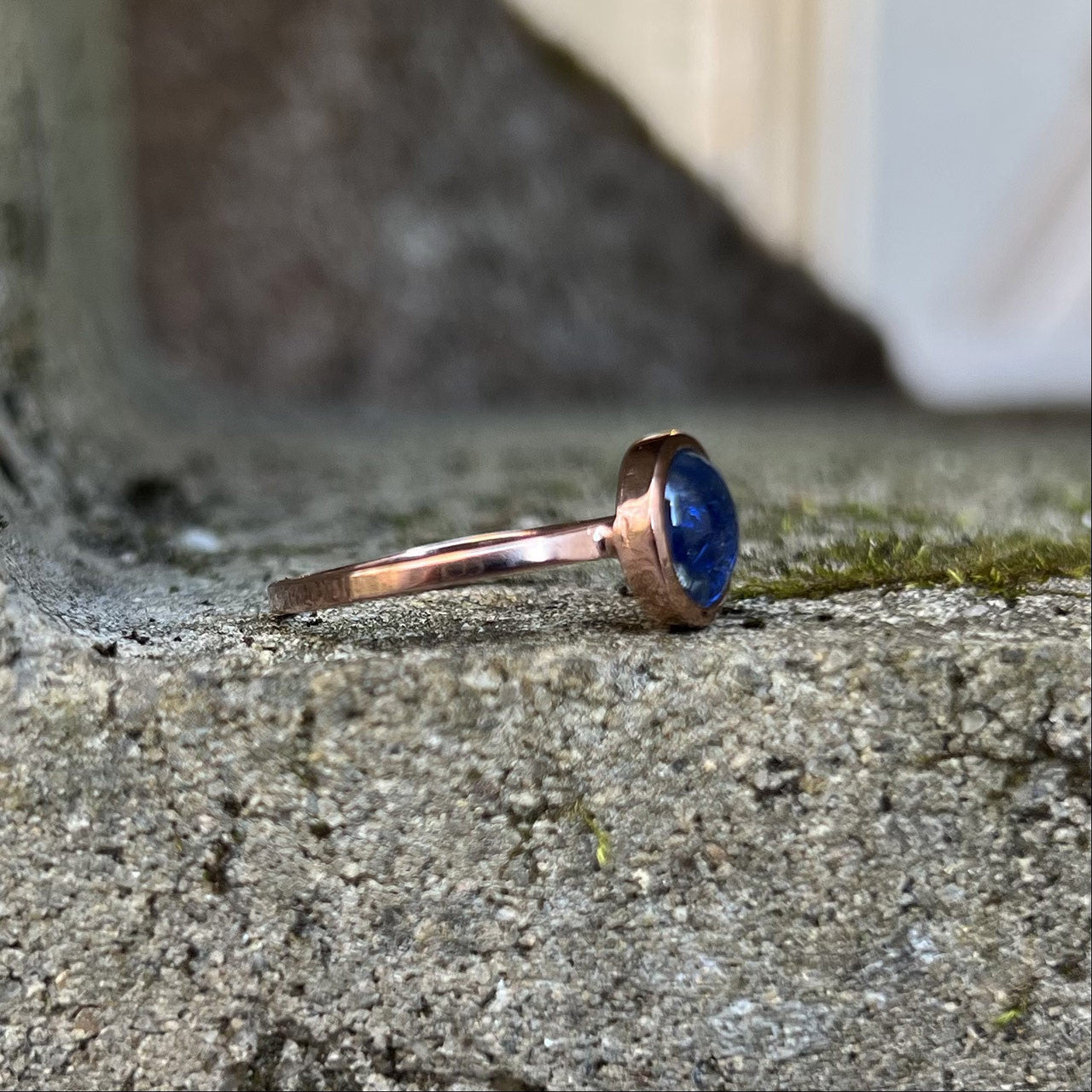 LAPIS RING ROSE GOLD (50% Off Online Only)