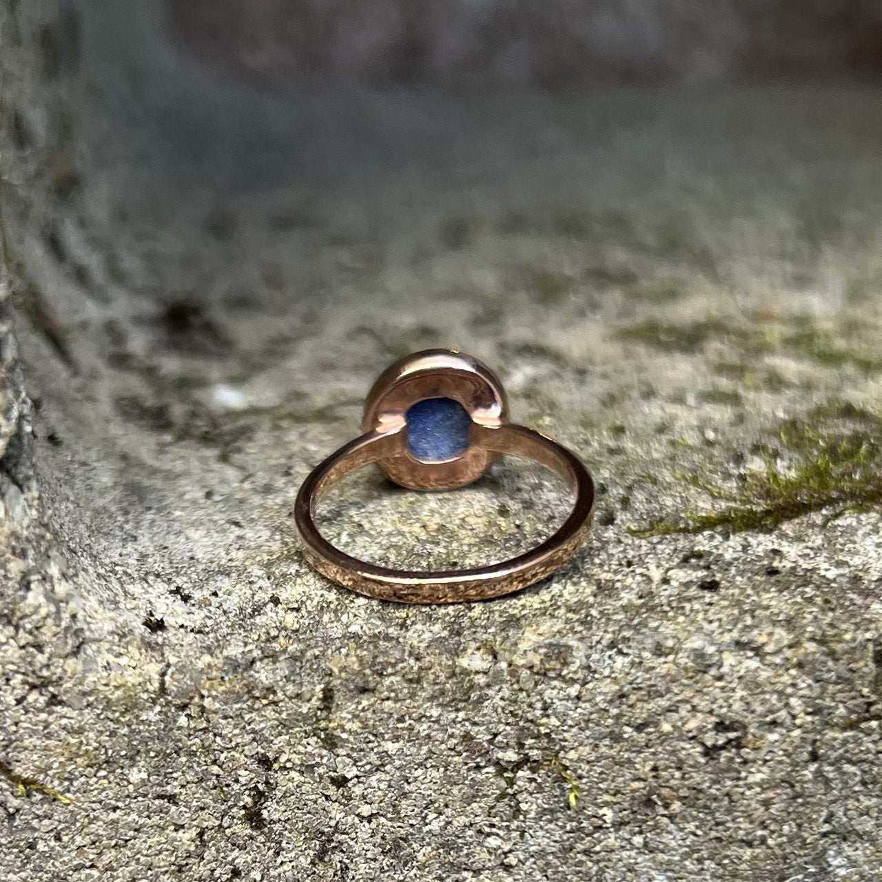 LAPIS RING ROSE GOLD (50% Off Online Only)