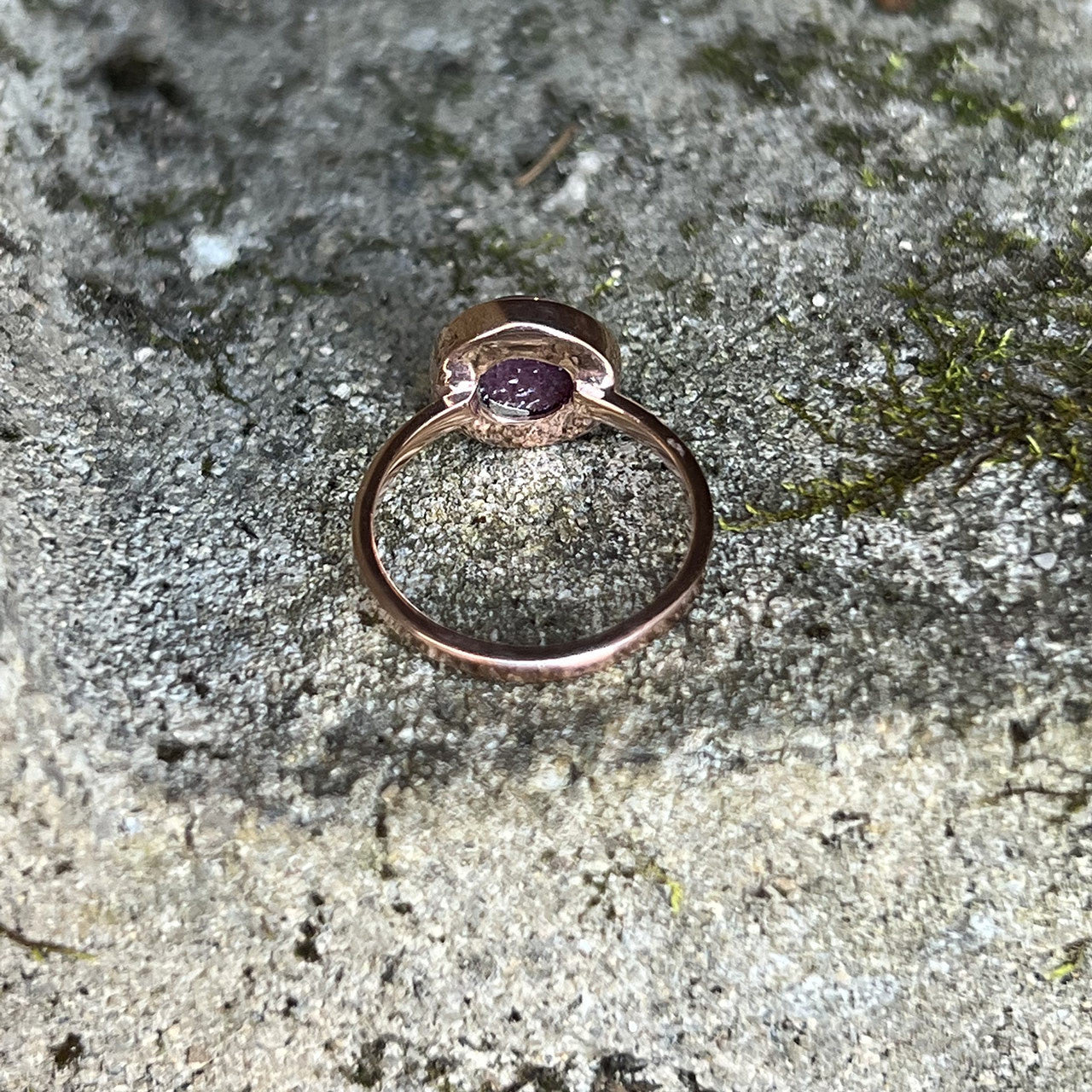 RUBY RING ROSE GOLD (50% Off Online Only)