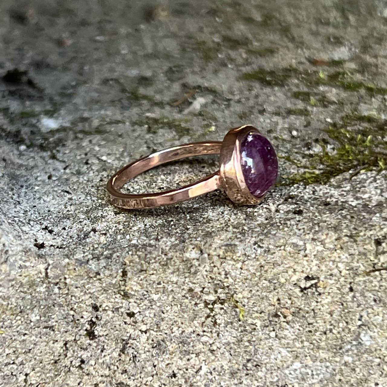 RUBY RING ROSE GOLD (50% Off Online Only)