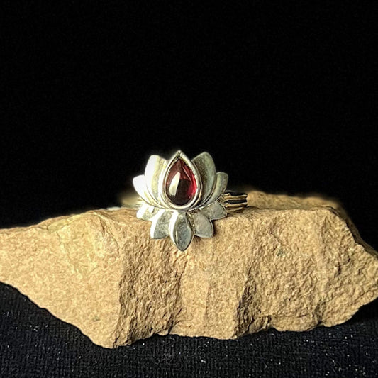 Garnet Ring LOTUS 2 (50% Off Online Only)