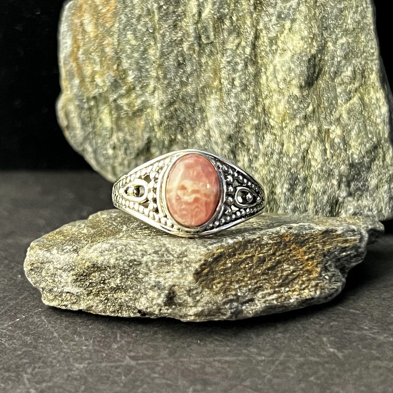 RHODOCHROSITE CLASS RING (50% Off Online Only)