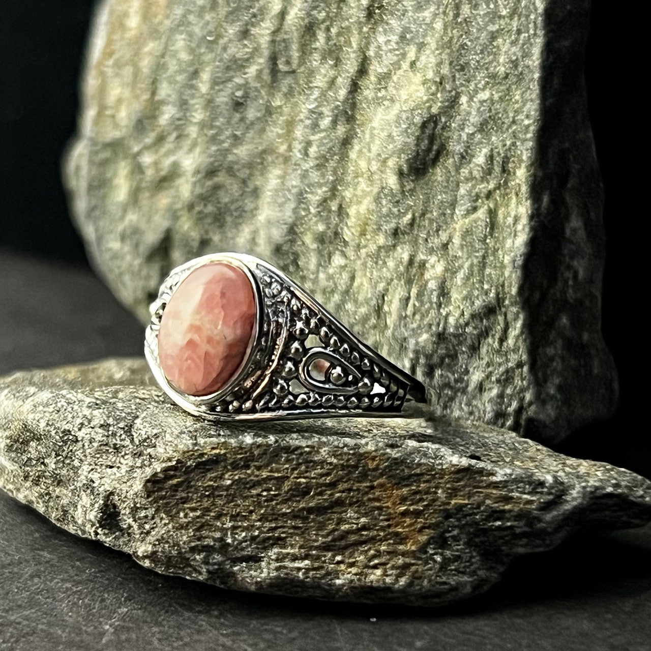 RHODOCHROSITE CLASS RING (50% Off Online Only)