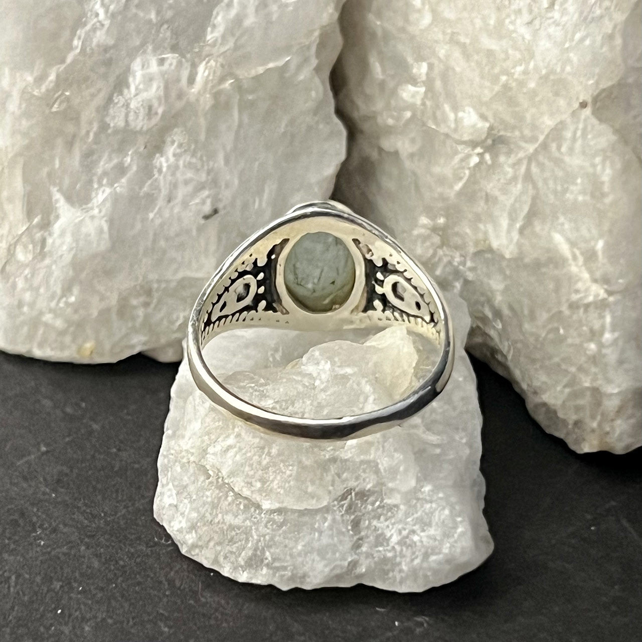 AQUAMARINE CLASS RING (50% Off Online Only)