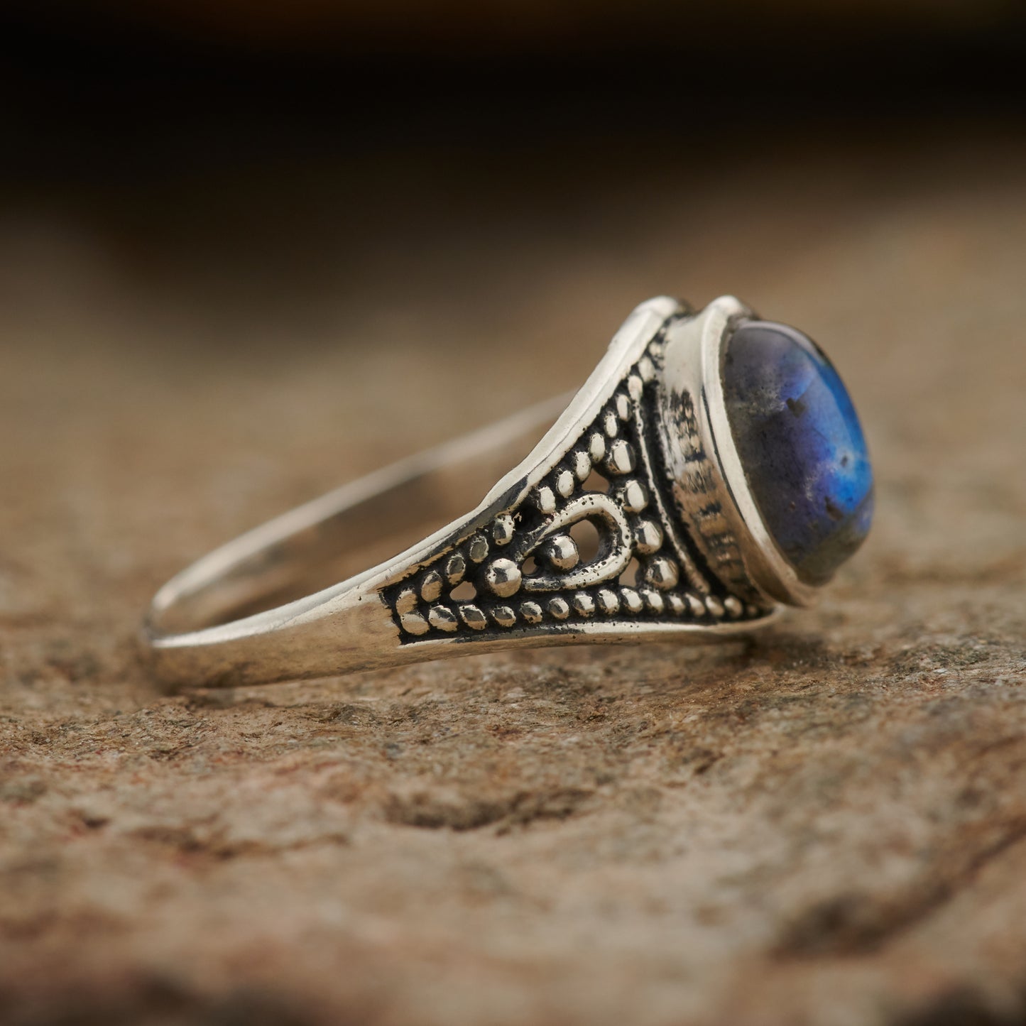 LABRADORITE CLASS RING (50% OFF ONLINE ONLY)