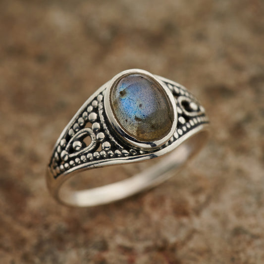 LABRADORITE CLASS RING (50% OFF ONLINE ONLY)