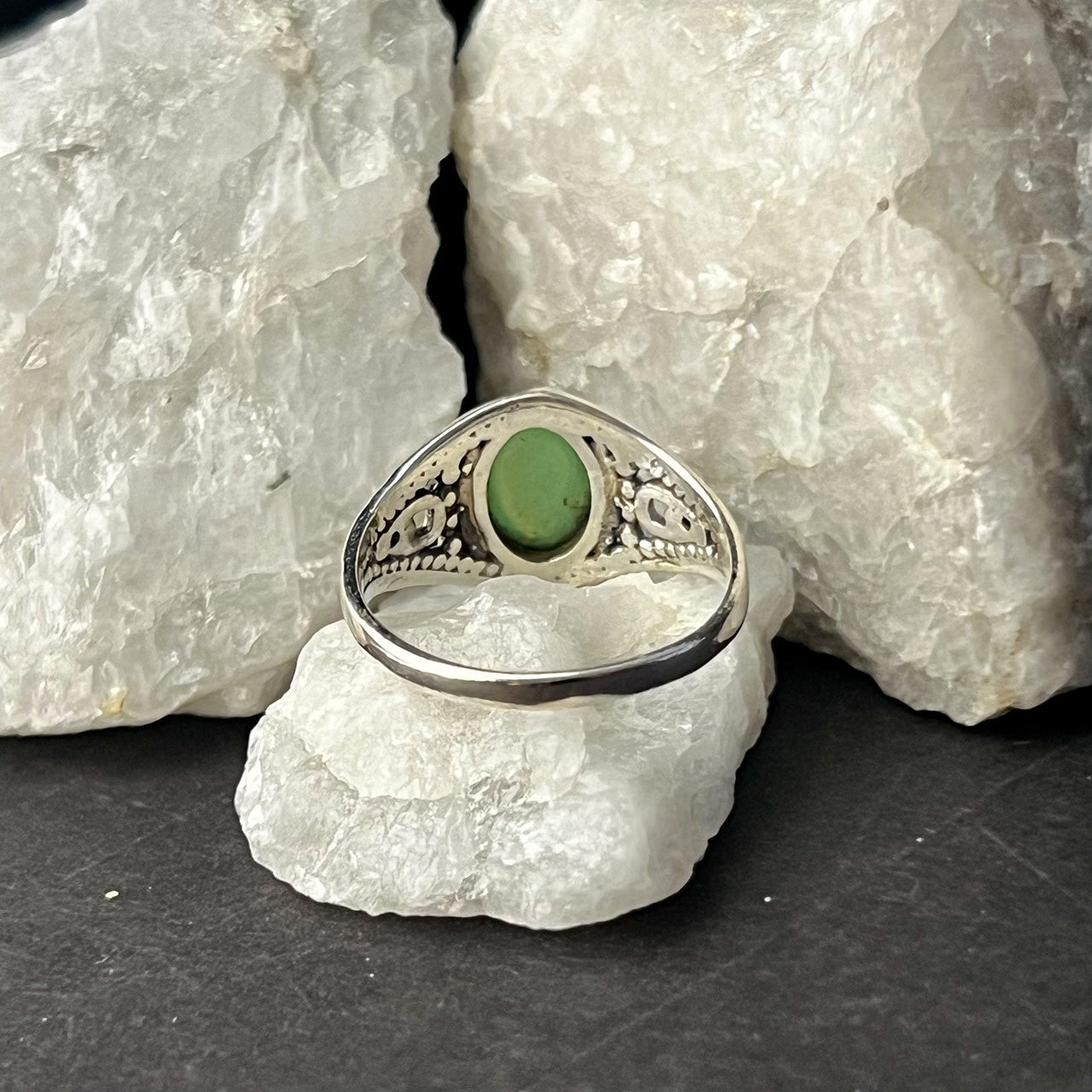 CHRYSOPRASE CLASS RING (50% Off Online Only)