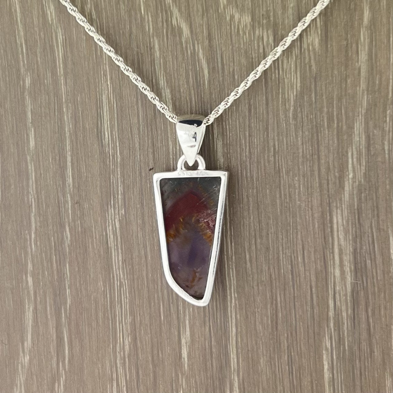 SUPER 7 STERLING SILVER PENDANT