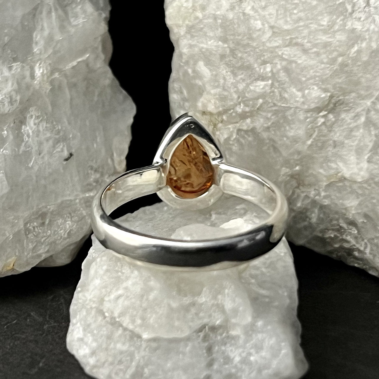 IMPERIAL TOPAZ STERLING SILVER RING