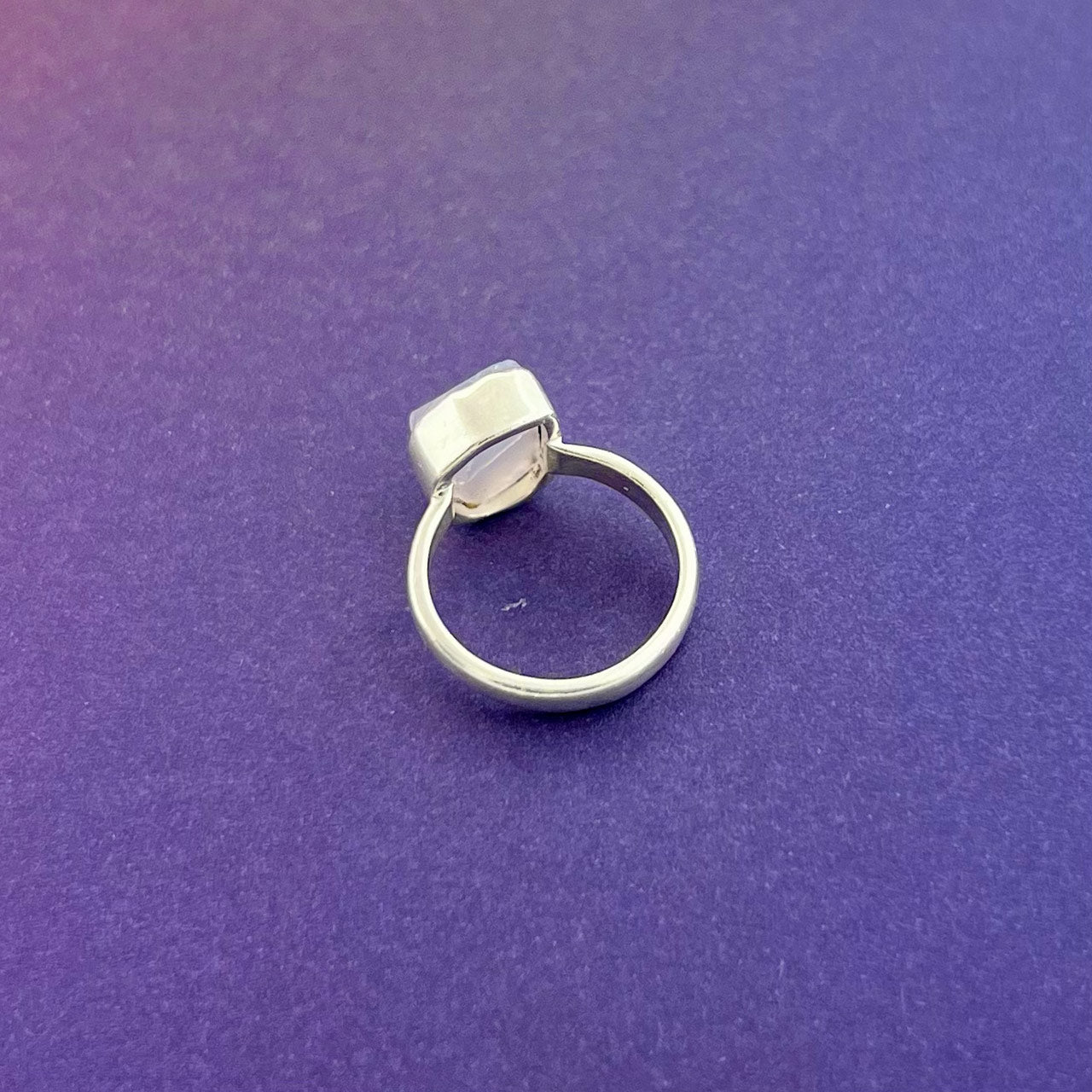 LAVENDER QUARTZ RING STERLING SILVER