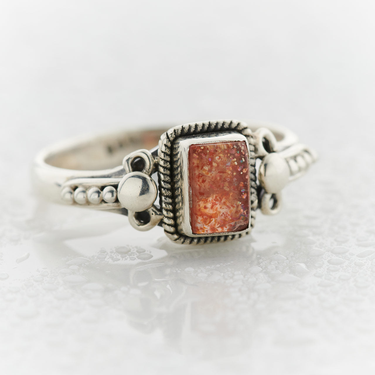 SUNSTONE ORION STERLING SILVER RING