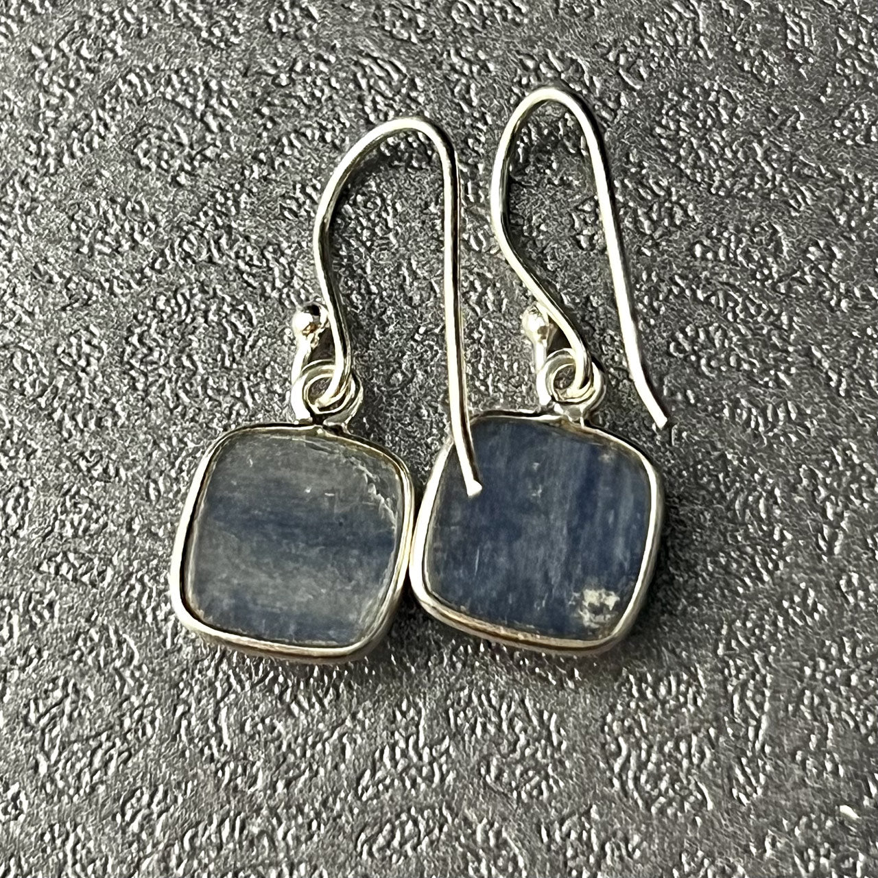 Kyanite Earrings Sterling Silver