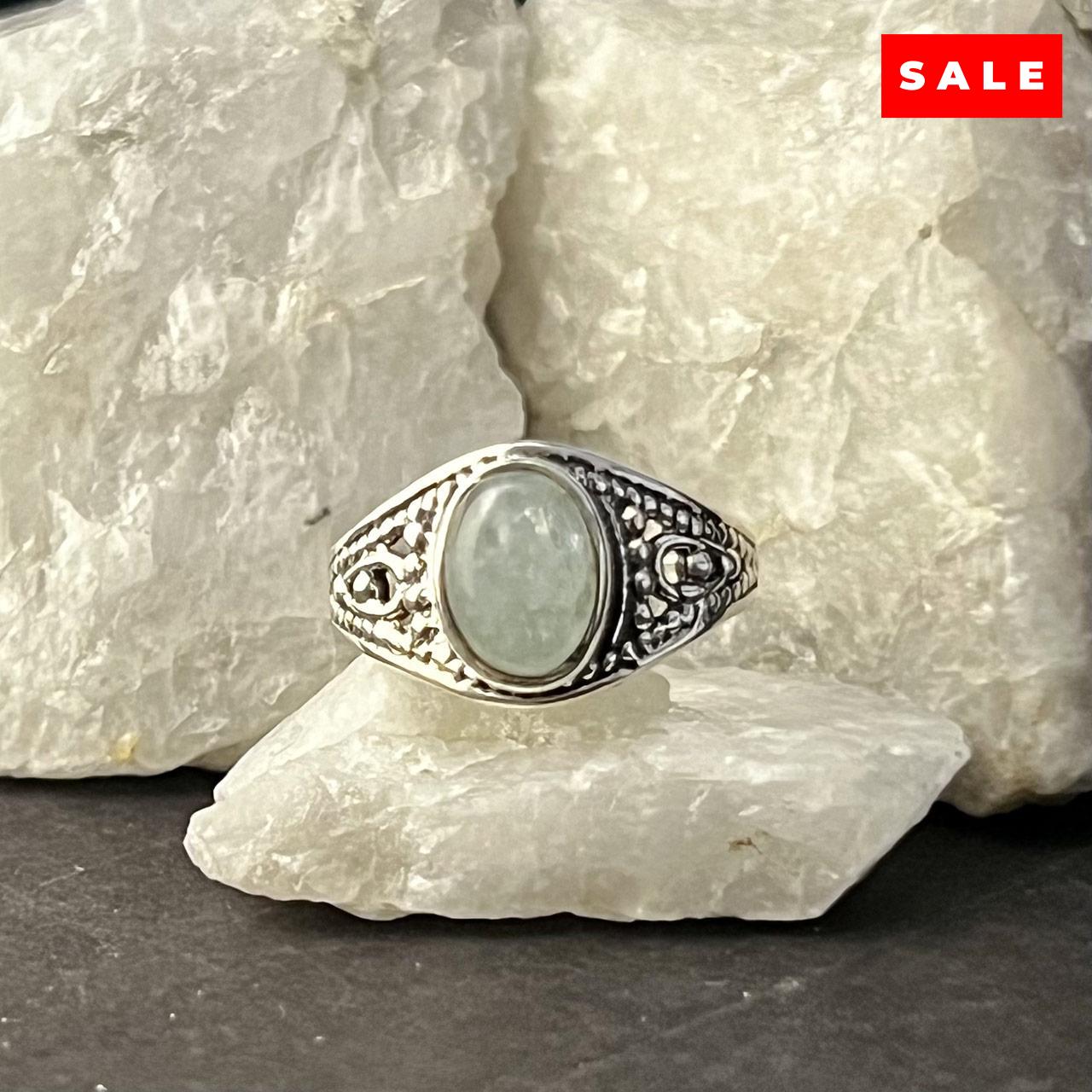 AQUAMARINE CLASS RING (50% Off Online Only)