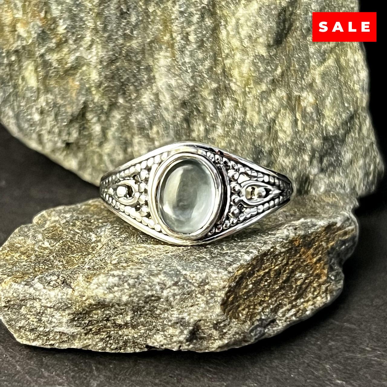 BLUE TOPAZ CLASS RING (50% Off Online Only)