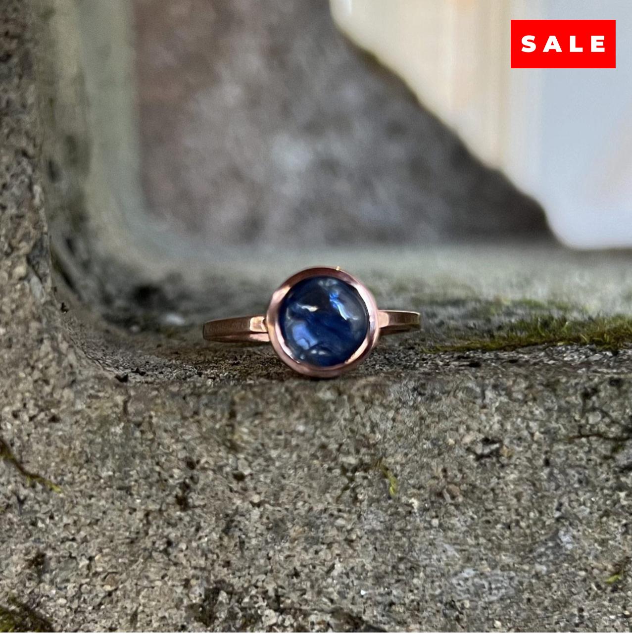 KYANITE RING ROSE GOLD (50% Off Online Only)