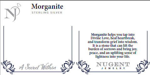 MORGANITE Sterling Silver Statement Ring