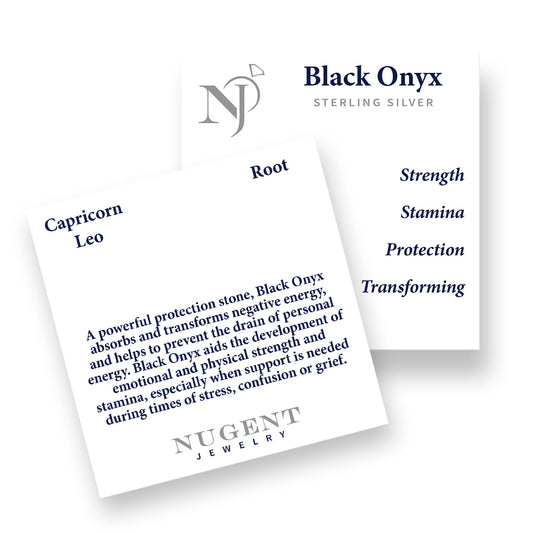 BLACK ONYX PRODUCT CARDS 10 PACK