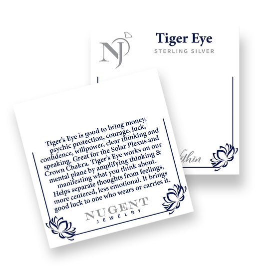 TIGER EYE 5 PACK OF CARDS