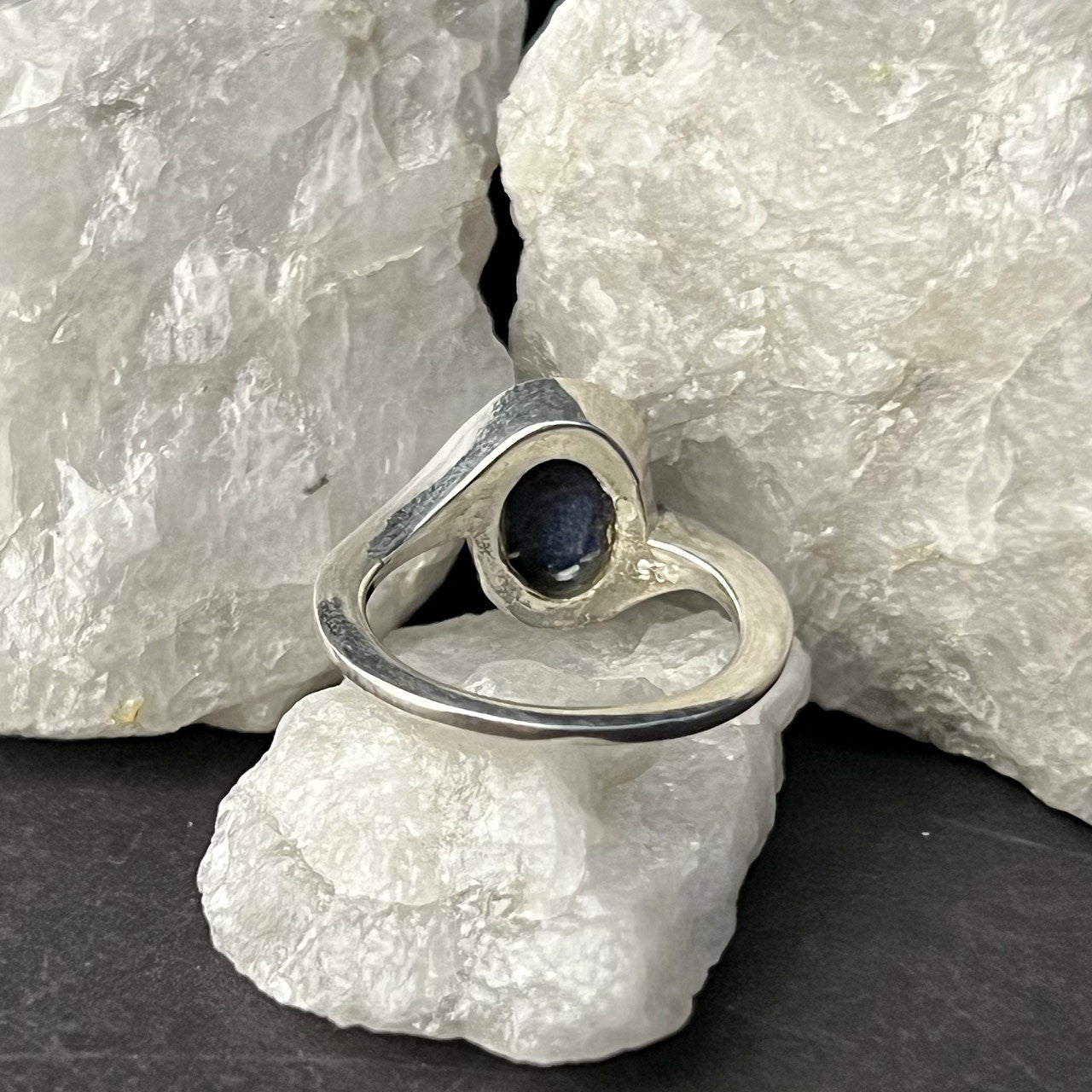 LAPIS RING CAB TWIST (50% Online only)