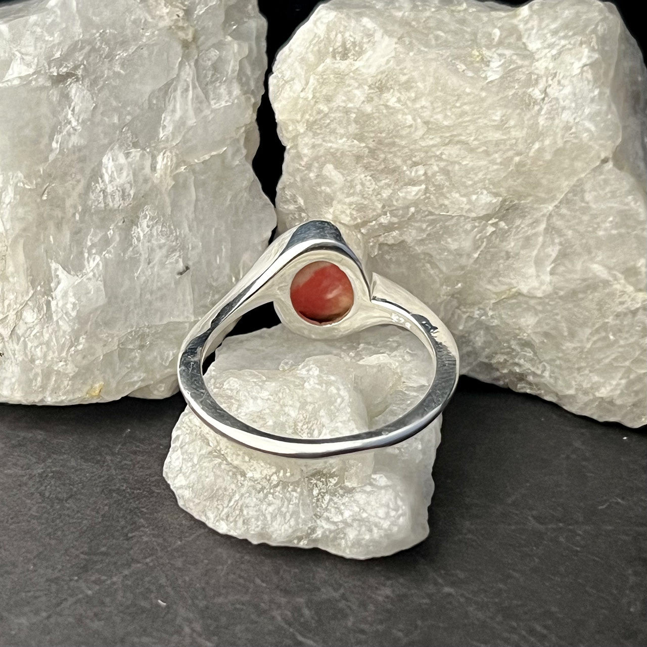 RHODOCROSITE RING CAB TWIST (50% Online only)