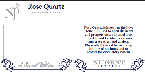 Rose Quartz Sterling Silver Statement Ring