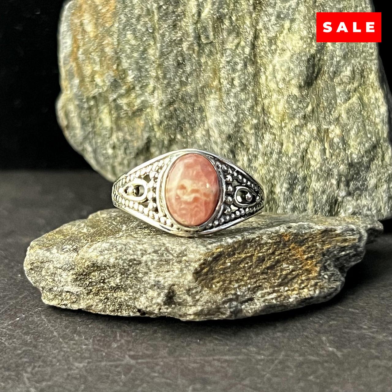 RHODOCHROSITE CLASS RING (50% Off Online Only)