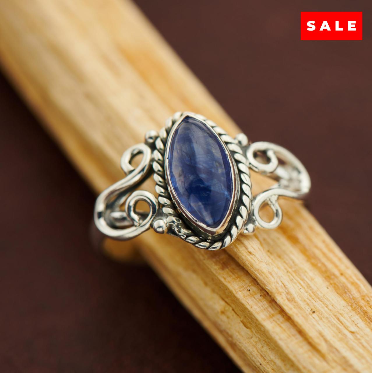 KYANITE HORSESHOE RING (25% OFF Online Only)