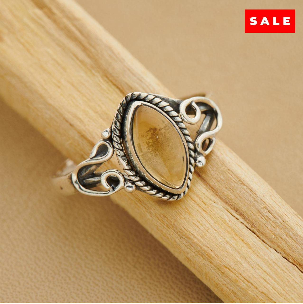 CITRINE HORSESHOE RING (25% OFF Online Only)