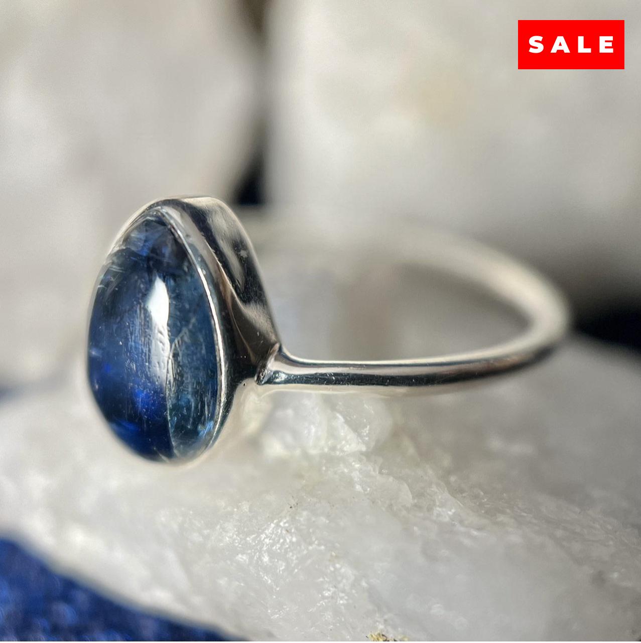 KYANITE RINGS TEARDROP (30% OFF ONLINE ONLY)