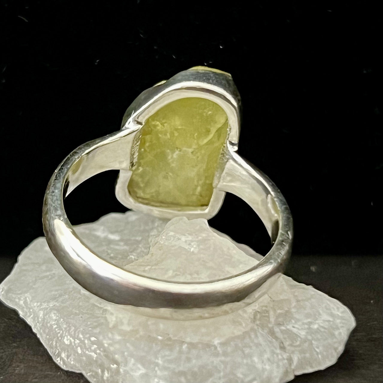 BRUCITE RING STERLING SILVER