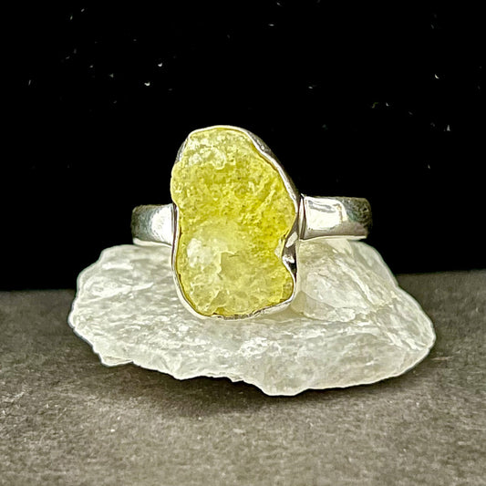 BRUCITE RING STERLING SILVER