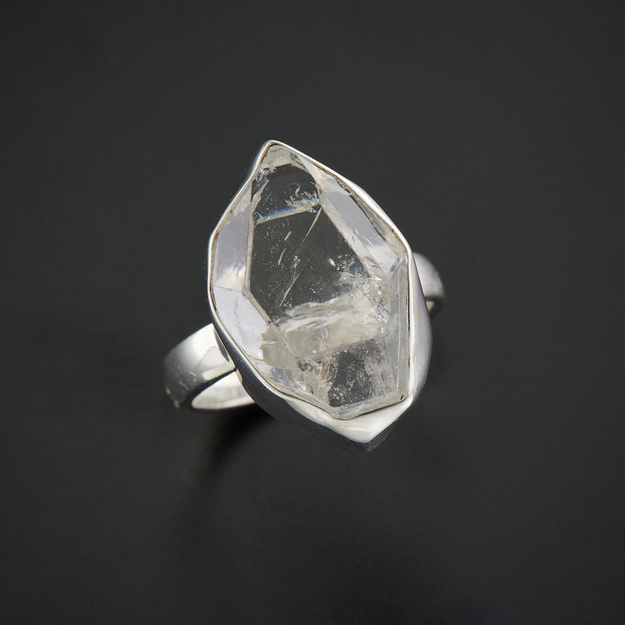 HERKIMER DIAMOND BIG Statement Ring