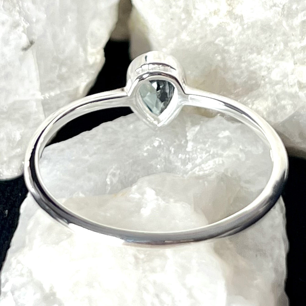 LONDON BLUE TOPAZ STERLING SILVER RING