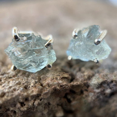 AQUAMARINE STUD