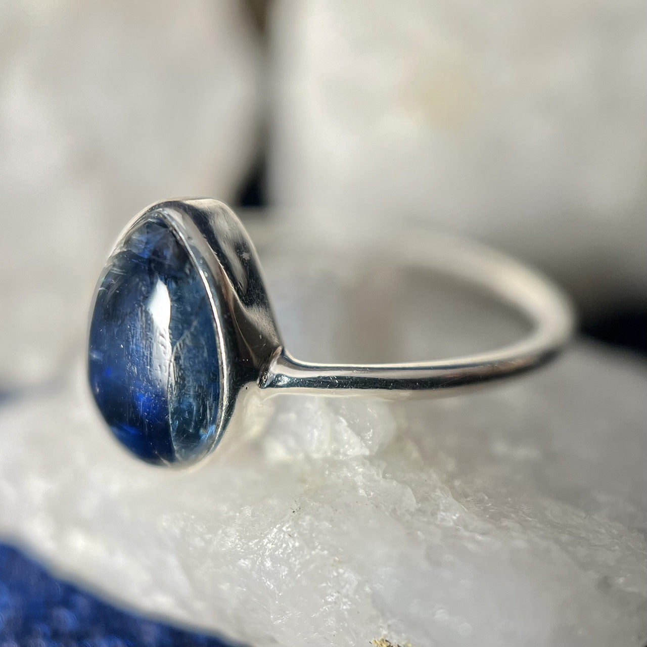 KYANITE RINGS TEARDROP (30% OFF ONLINE ONLY)