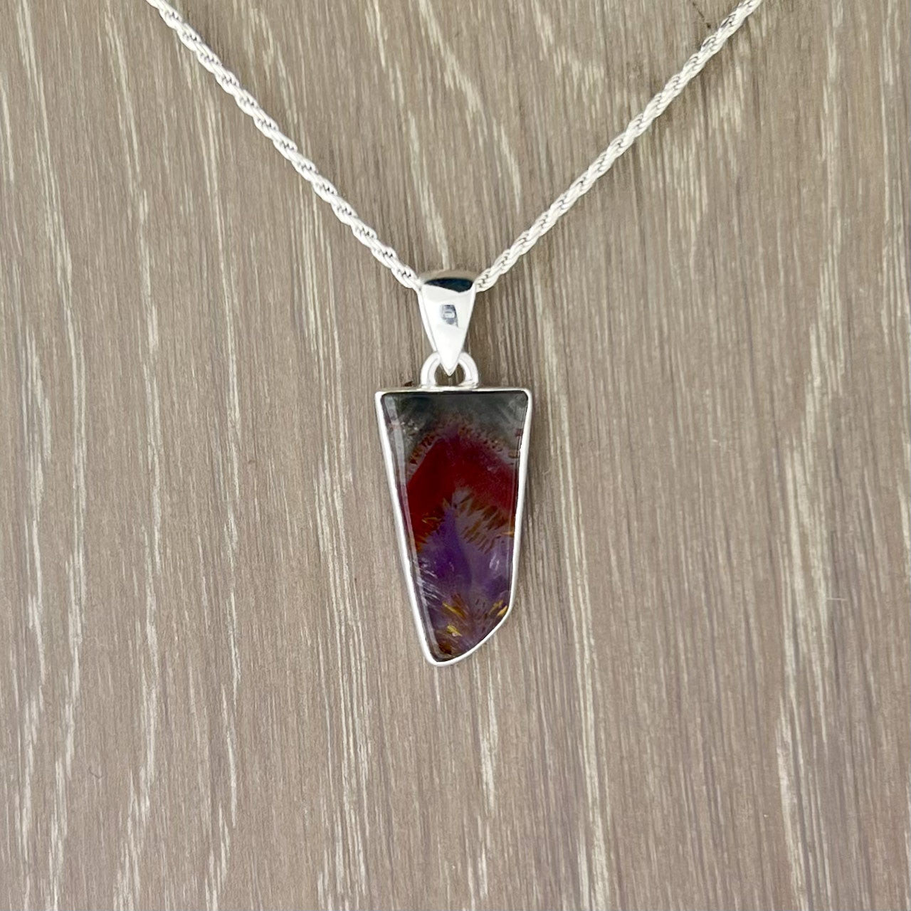 SUPER 7 STERLING SILVER PENDANT